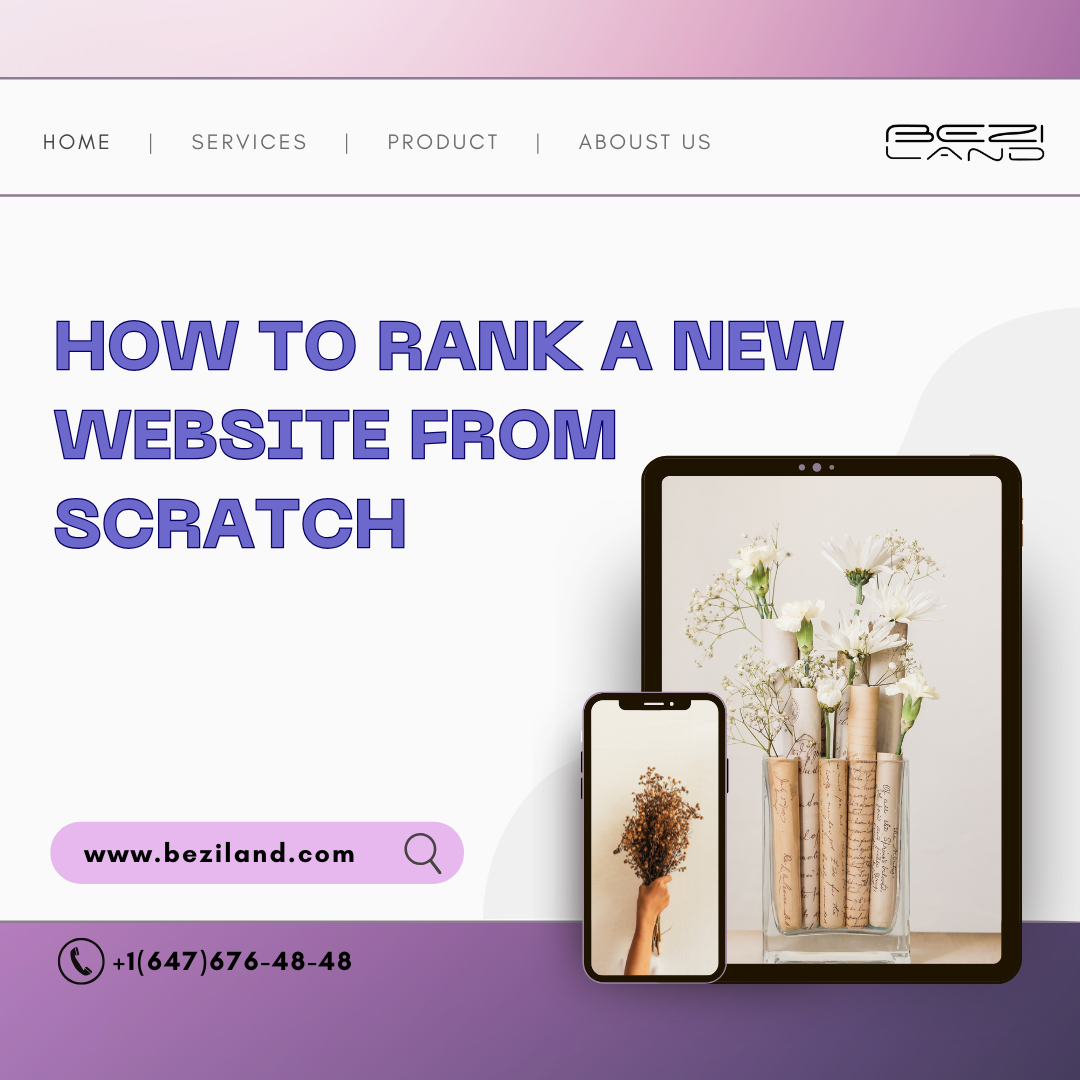 How to Rank a New Website from Scratch