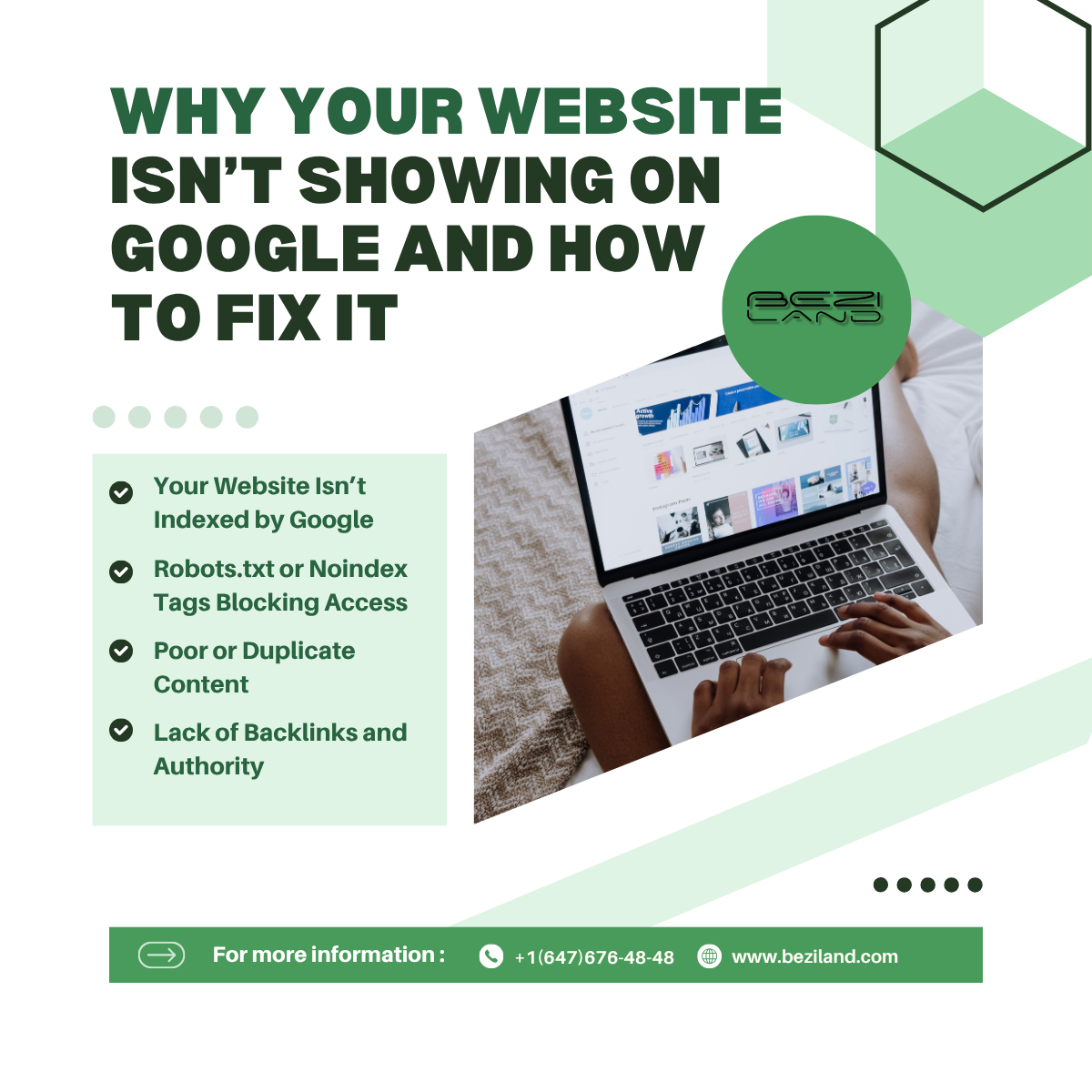 Why Your Website Isn’t Showing on Google and How to Fix It