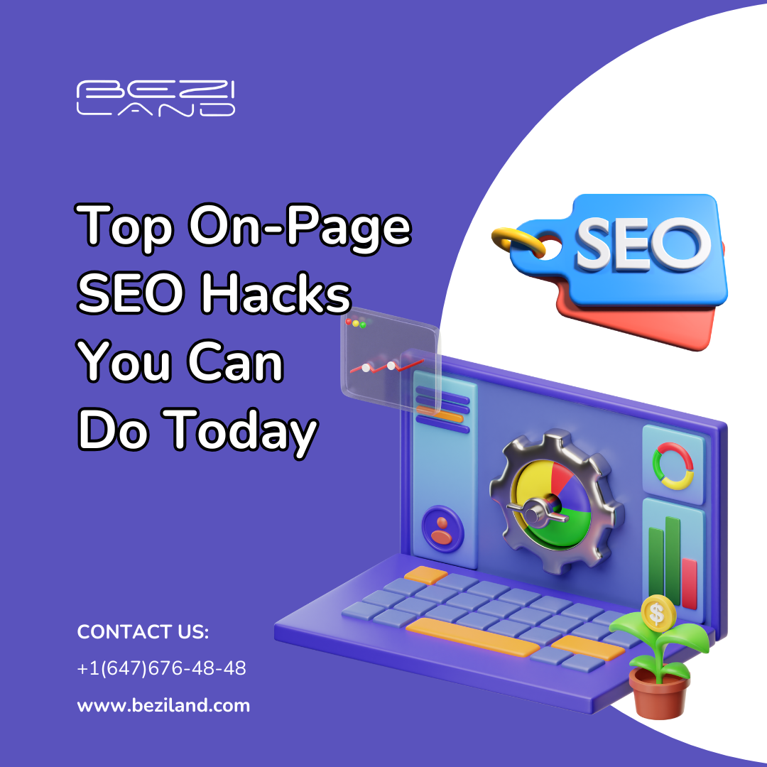 Top On-Page SEO Hacks You Can Do Today