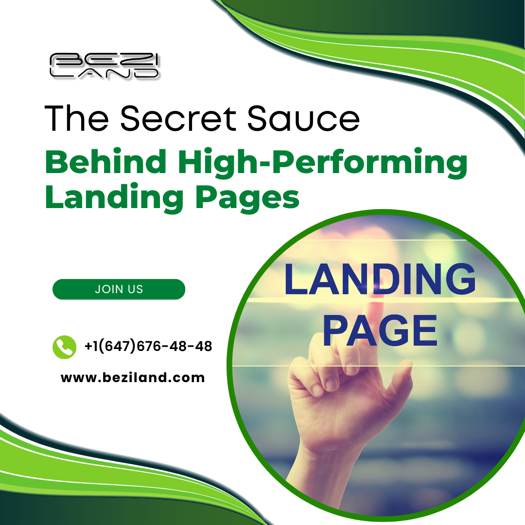The Secret Sauce Behind High-Performing Landing Pages