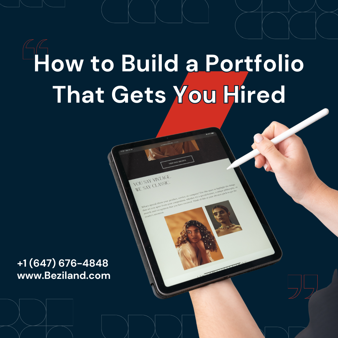 How to Build a Portfolio That Gets You Hired