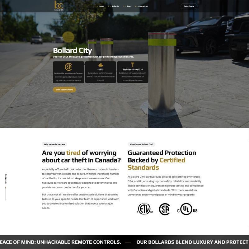 project BollardCity 